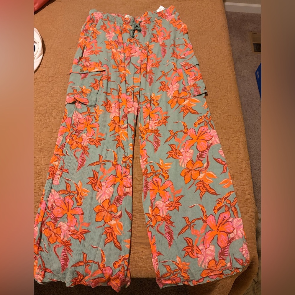 Roxy Brand Floral Women's Pants - Multicolor